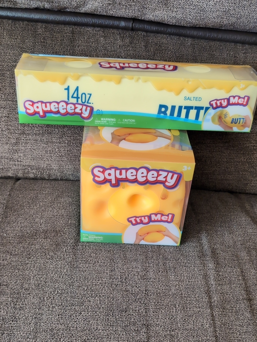 Squeezy Squishy Cheese & Butter